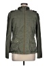 Ann Taylor LOFT 100% Polyester Solid Green Jacket Size L - photo 1