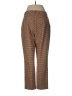 L'Agence Houndstooth Brown Casual Pants Size 6 - photo 2