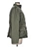 Ann Taylor LOFT 100% Polyester Solid Green Jacket Size L - photo 4