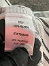 Vixbe 100% Rayon Stripes Silver 3/4 Sleeve Button-Down Shirt Size M - photo 8