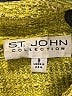 St. John Collection Yellow Green Jacket Size 8 - photo 6