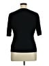 Claudia D. Black Short Sleeve Top Size XL - photo 2