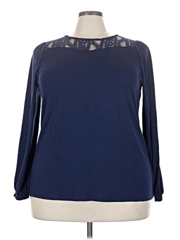 Halogen Long Sleeve Blouse (view 1)