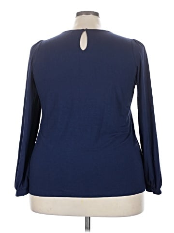 Halogen Long Sleeve Blouse (view 2)