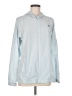 Adidas 100% Polyester Solid Blue Windbreaker Size M - photo 1