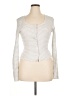 Just Polly 100% Cotton Silver Long Sleeve Top Size XL - photo 1