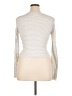 Just Polly 100% Cotton Silver Long Sleeve Top Size XL - photo 2