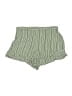 Aeropostale 100% Rayon Stripes Green Shorts Size L - photo 1