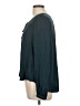 Jennifer Lopez 100% Polyester Teal Long Sleeve Blouse Size L - photo 5
