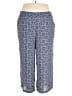 Max Studio 100% Polyester Print Blue Casual Pants Size 3X - photo 1