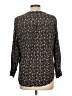 Alexander Jordan 100% Rayon Floral Black Long Sleeve Blouse Size L - photo 2