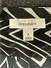 DressBarn 100% Polyester Chevron-herringbone Silver Long Sleeve Blouse Size XL - photo 7