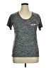 Under Armour 100% Polyester Black Gray Active T-Shirt Size XL - photo 1