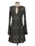 Ariella Paisley Gray Black Casual Dress Size S - photo 2