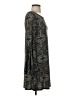 Ariella Paisley Gray Black Casual Dress Size S - photo 4