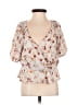 ASTR The Label 100% Polyester Gray 3/4 Sleeve Blouse Size XS - photo 1