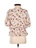 ASTR The Label 100% Polyester Gray 3/4 Sleeve Blouse Size XS - photo 2