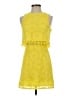 Topshop 100% Polyester Yellow Cocktail Dress Size 2 - photo 1