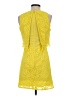 Topshop 100% Polyester Yellow Cocktail Dress Size 2 - photo 2