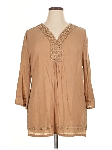 Krazy Kat 3/4 Sleeve Blouse (view 1)