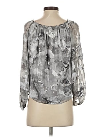 White House Black Market 3/4 Sleeve Blouse (view 2)