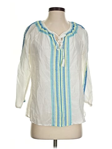 Vineyard Vines 3/4 Sleeve Blouse (view 1)