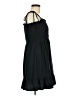 Topshop Solid Black Casual Dress Size 6 - photo 4