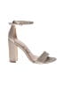Sam Edelman Silver Gold Sandals Size 7 1/2 - photo 1