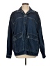 PrettyLittleThing 100% Cotton Blue Denim Jacket Size 2 - photo 1
