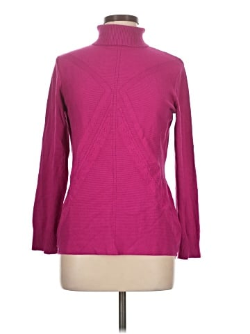 Tribal Turtleneck Sweater (view 1)