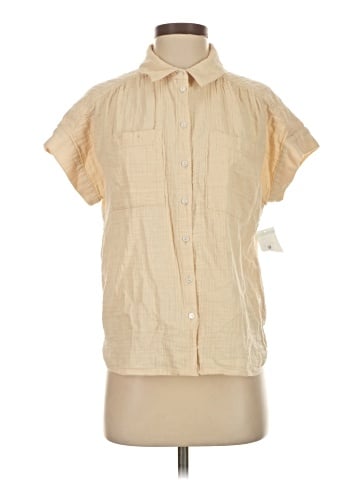 Caslon Short Sleeve Blouse (view 1)