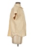 Caslon Tan Short Sleeve Blouse Size S - photo 4