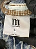 Assorted Brands 100% Cotton Blue Denim Jacket Size L - photo 7