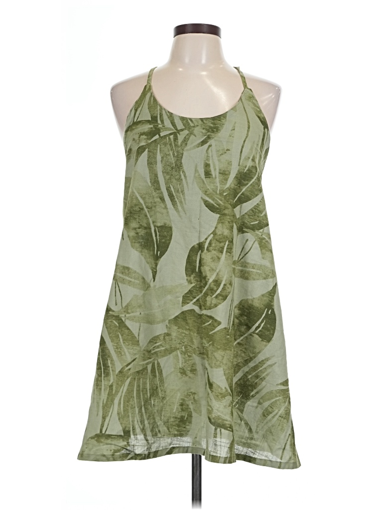 Pre-owned Assorted Brands Casual Dress In Green