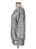 Perseption Concept Metallic Silver 3/4 Sleeve T-Shirt Size L - photo 5
