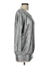 Perseption Concept Metallic Silver 3/4 Sleeve T-Shirt Size L - photo 4