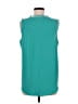 Unbranded Teal Sleeveless Blouse Size L - photo 2