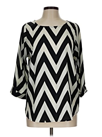 Everly 3/4 Sleeve Blouse (view 1)