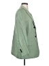 Theory 100% Linen Solid Green Blazer Size S - photo 4