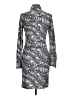 BCBGMAXAZRIA Paisley Gray Casual Dress Size M - photo 2