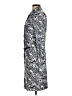 BCBGMAXAZRIA Paisley Gray Casual Dress Size M - photo 5