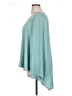 Jennifer Lopez 100% Polyester Teal Long Sleeve Blouse Size XL - photo 5