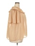 Torrid 100% Polyester Tan Short Sleeve Blouse Size 2X Plus (2) - photo 4
