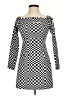 Zara Argyle Black Cocktail Dress Size S - photo 1