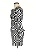 Zara Argyle Black Cocktail Dress Size S - photo 5