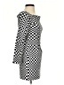 Zara Argyle Black Cocktail Dress Size S - photo 4