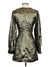 Lost + Wander 100% Polyester Metallic Green Cocktail Dress Size XS - photo 2