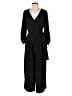 Gap 100% Polyester Solid Black Jumpsuit Size 6 - photo 1