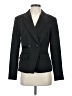 Carlisle Jacquard Solid Black Blazer Size 4 - photo 1