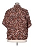 Calme Brown Short Sleeve Turtleneck Size XXL - photo 2